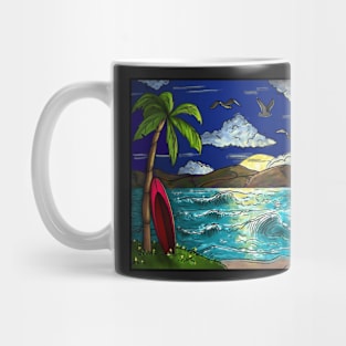 Summer landscape Mug